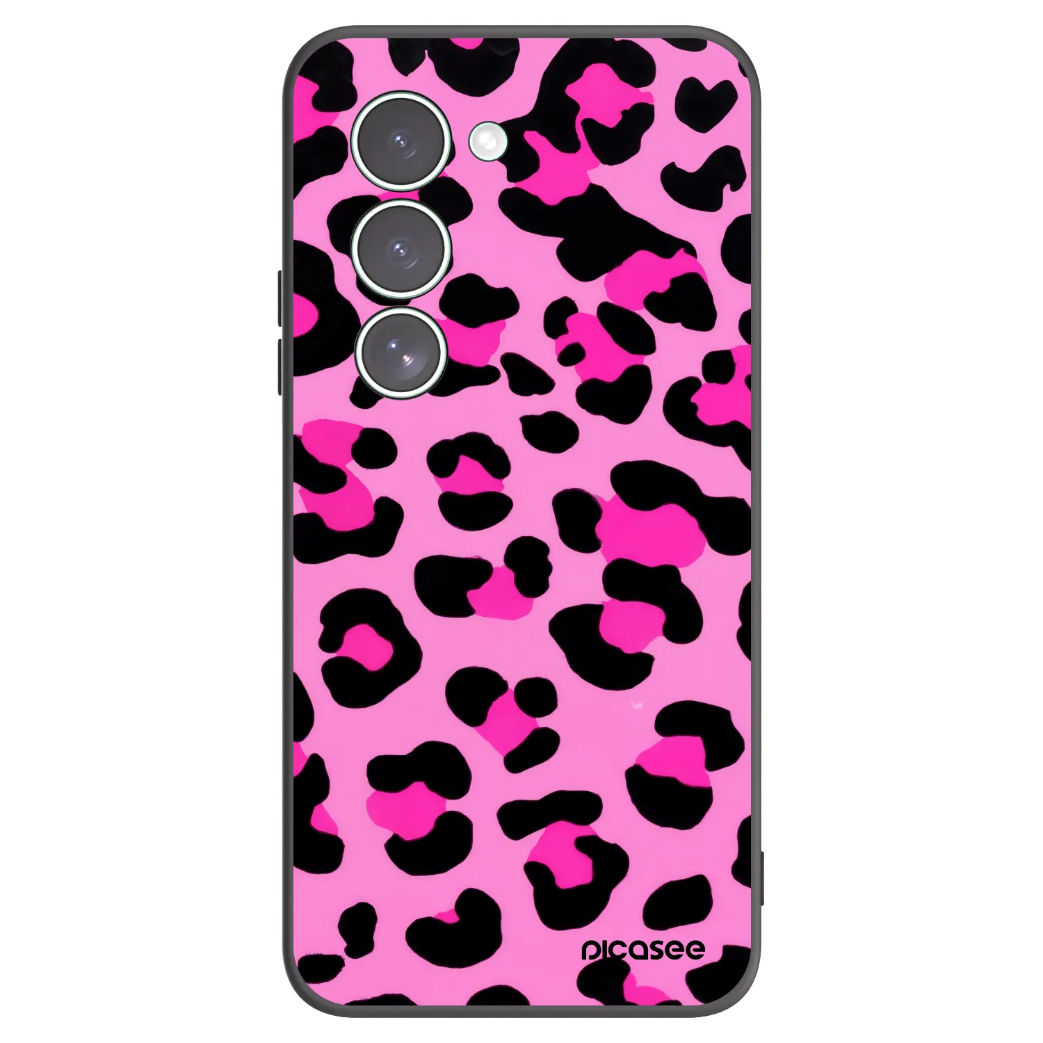 Picasee fekete szilikon tok az alábbi mobiltelefonokra Xiaomi Redmi 15 5G - Pink Tiger