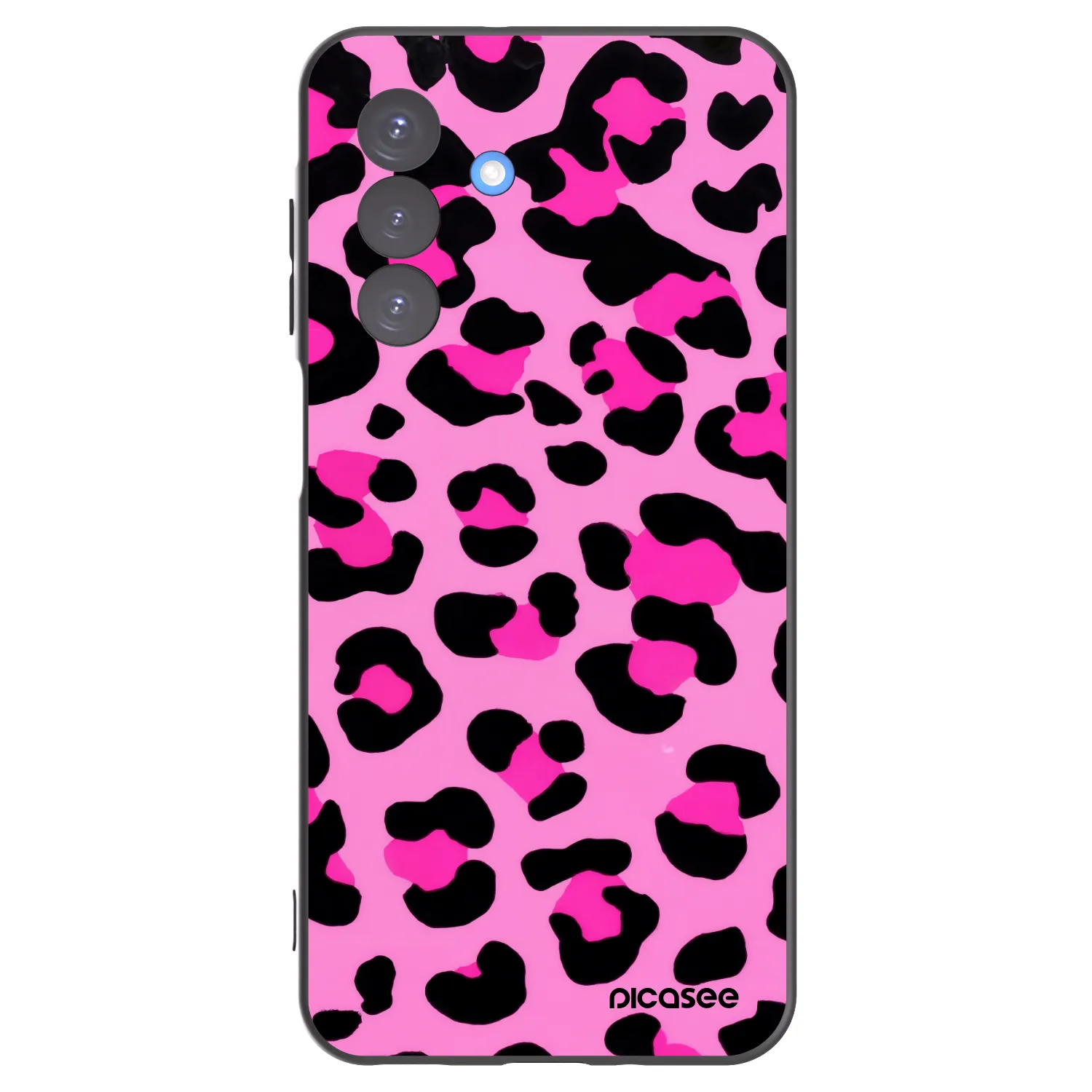 Picasee fekete szilikon tok az alábbi mobiltelefonokra Samsung Galaxy A17 5G - Pink Tiger