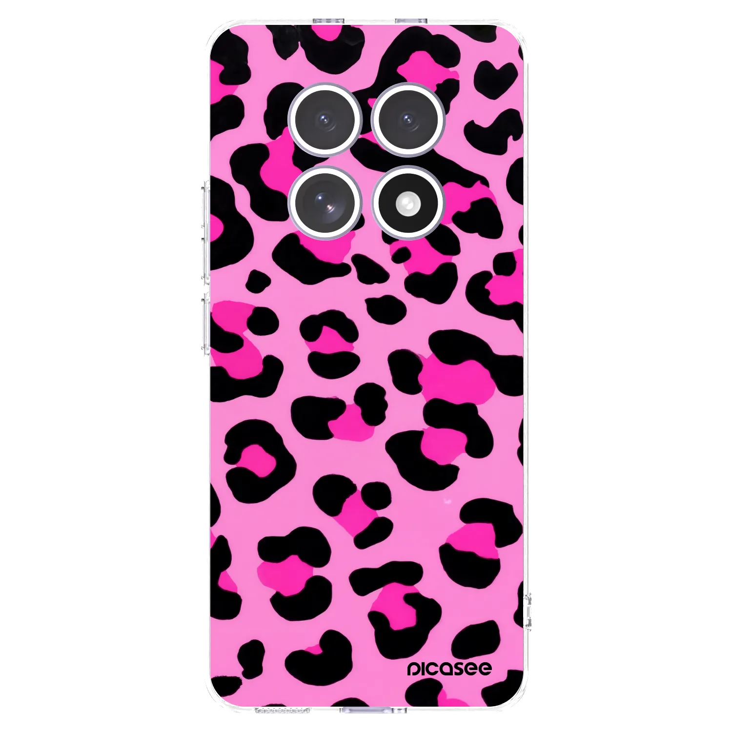 Picasee átlátszó szilikon tok az alábbi mobiltelefonokra Xiaomi Redmi Note 15 - Pink Tiger