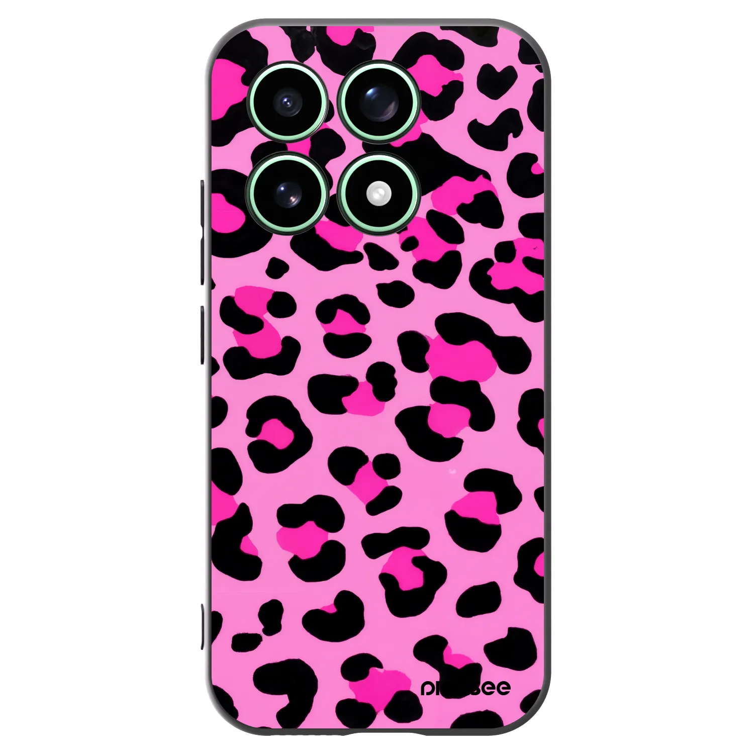 Picasee fekete szilikon tok az alábbi mobiltelefonokra Xiaomi 17 - Pink Tiger