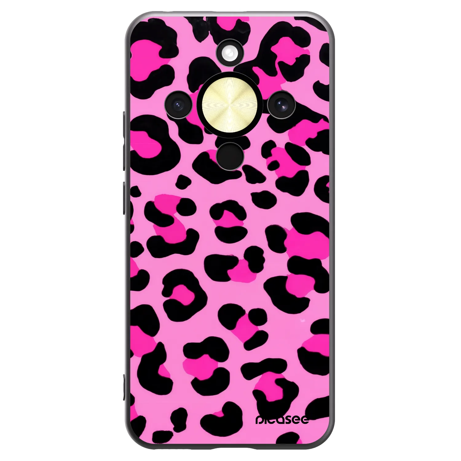 Picasee fekete szilikon tok az alábbi mobiltelefonokra Honor Magic8 Lite 5G - Pink Tiger