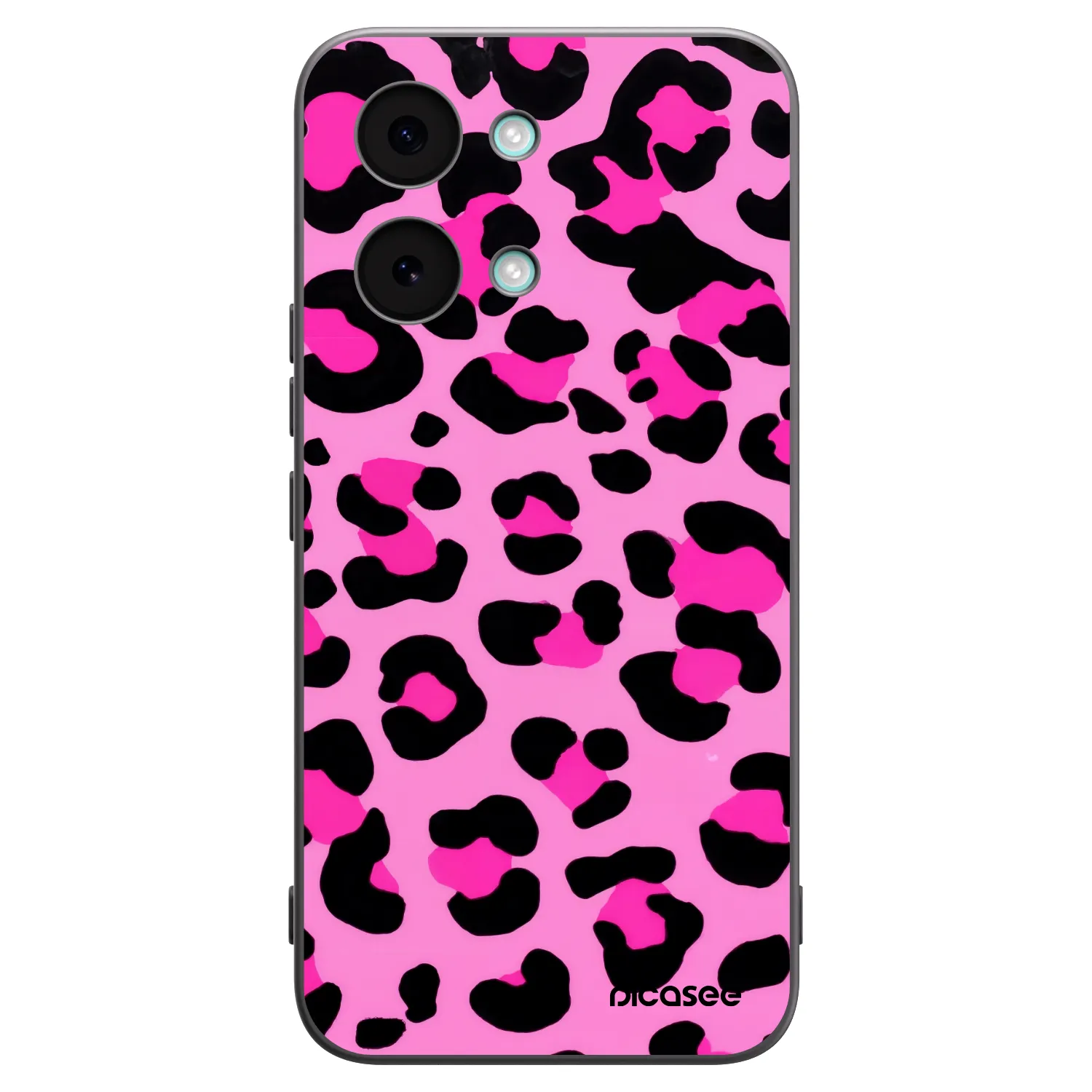 Picasee fekete szilikon tok az alábbi mobiltelefonokra Xiaomi Poco X8 Pro Max - Pink Tiger