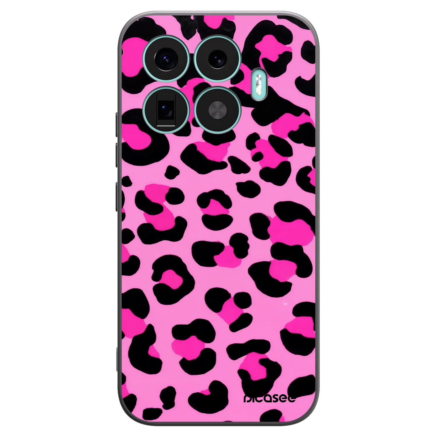 Picasee fekete szilikon tok az alábbi mobiltelefonokra Xiaomi 17T - Pink Tiger