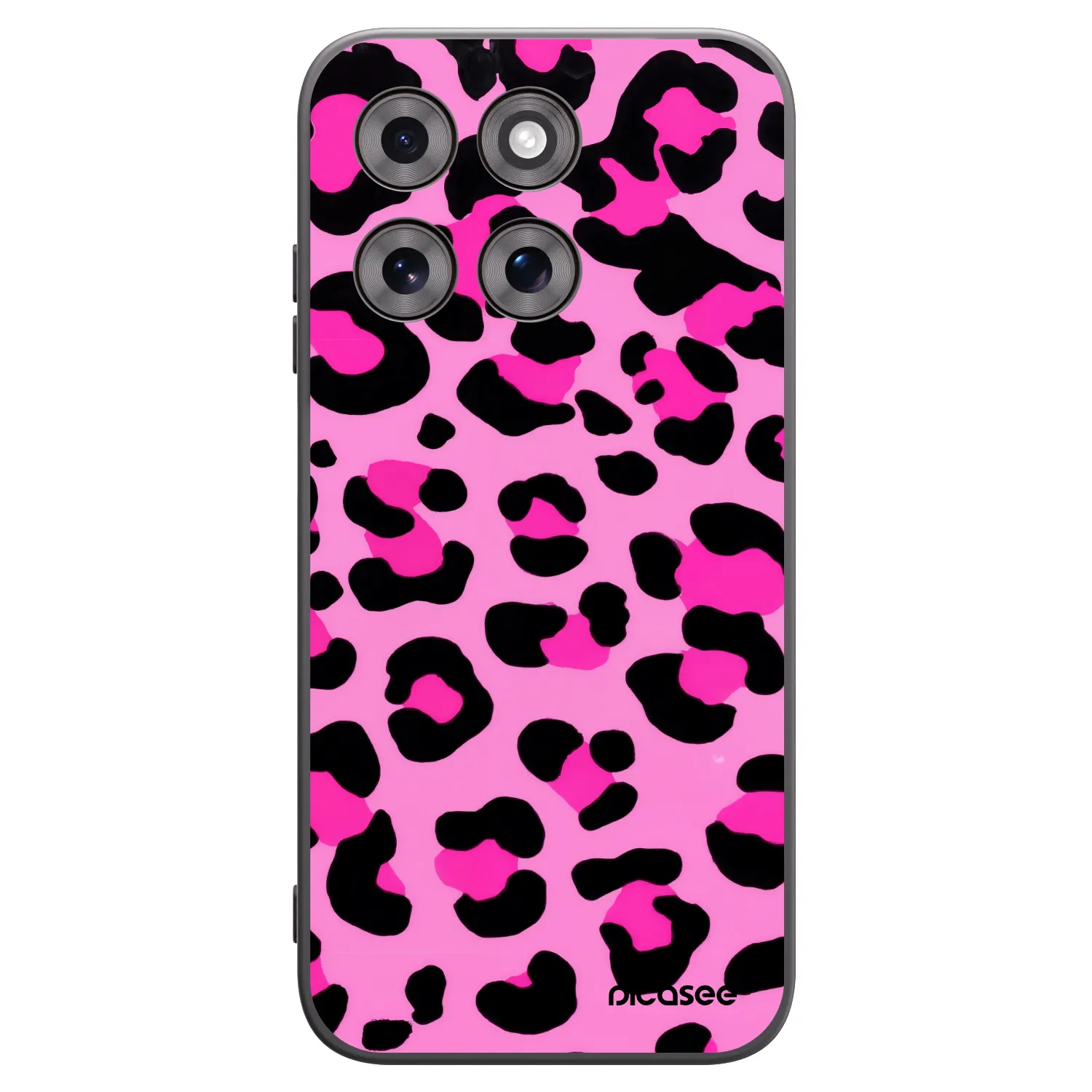 Picasee fekete szilikon tok az alábbi mobiltelefonokra Motorola Moto G77 - Pink Tiger