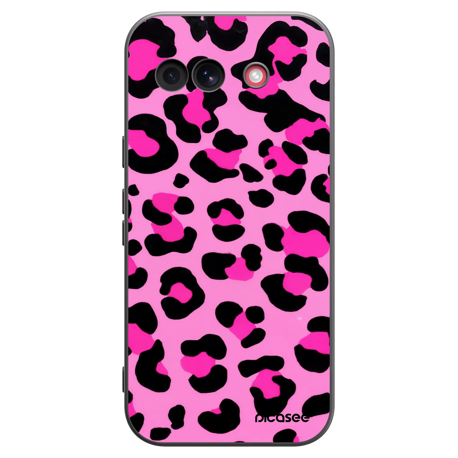Picasee fekete szilikon tok az alábbi mobiltelefonokra Google Pixel 10a - Pink Tiger