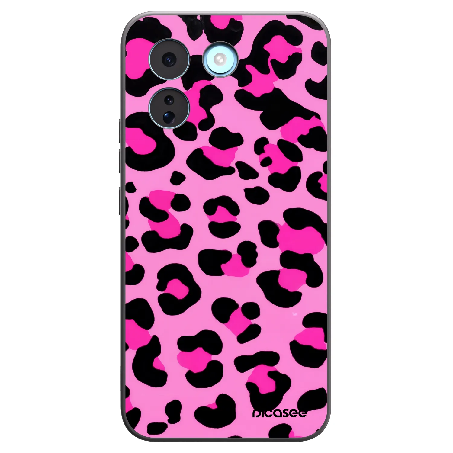 Picasee fekete szilikon tok az alábbi mobiltelefonokra Xiaomi Redmi Note 17 Pro MAX 5G - Pink Tiger