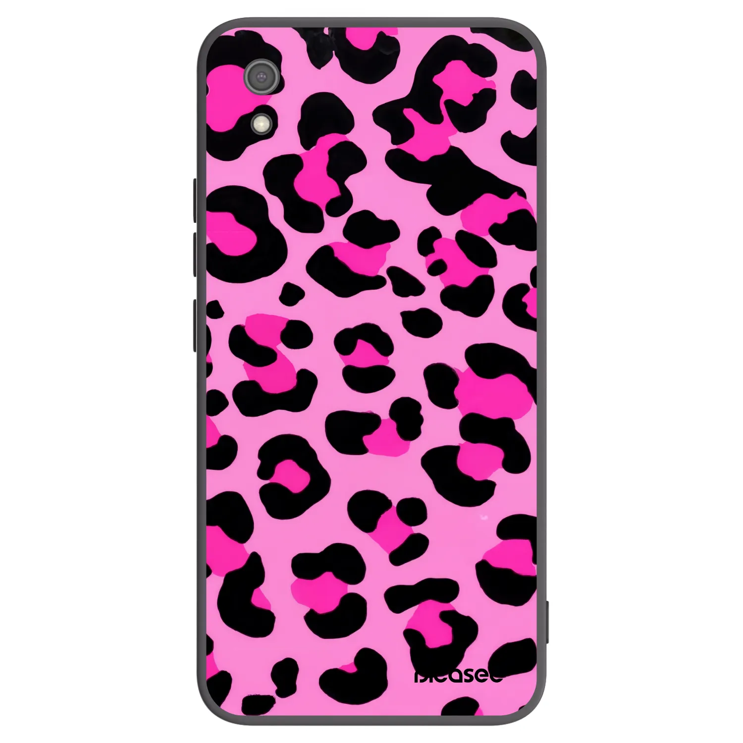 Picasee fekete szilikon tok az alábbi mobiltelefonokra Xiaomi Redmi 7A - Pink Tiger