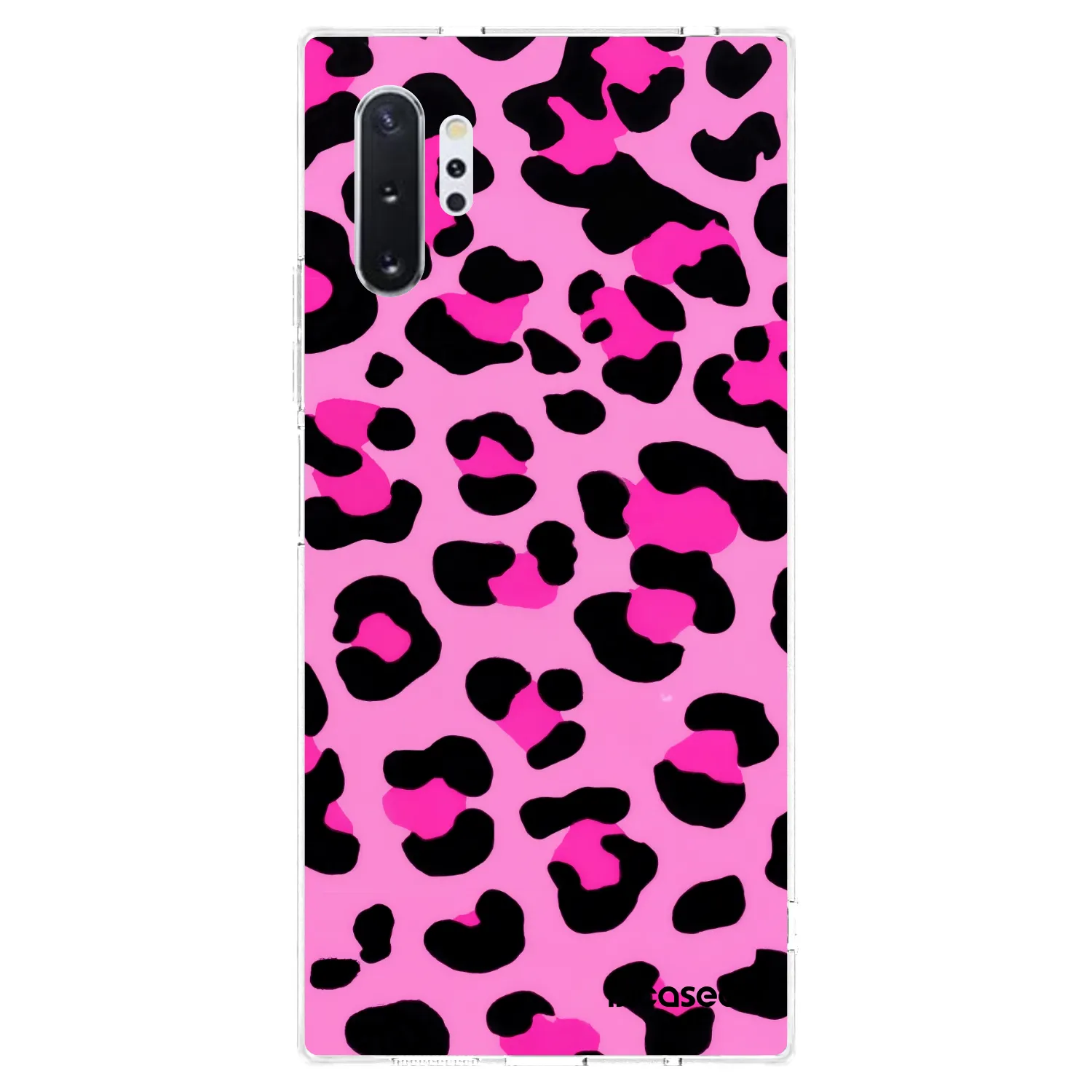 Picasee átlátszó szilikon tok az alábbi mobiltelefonokra Samsung Galaxy Note 10+ N975F - Pink Tiger