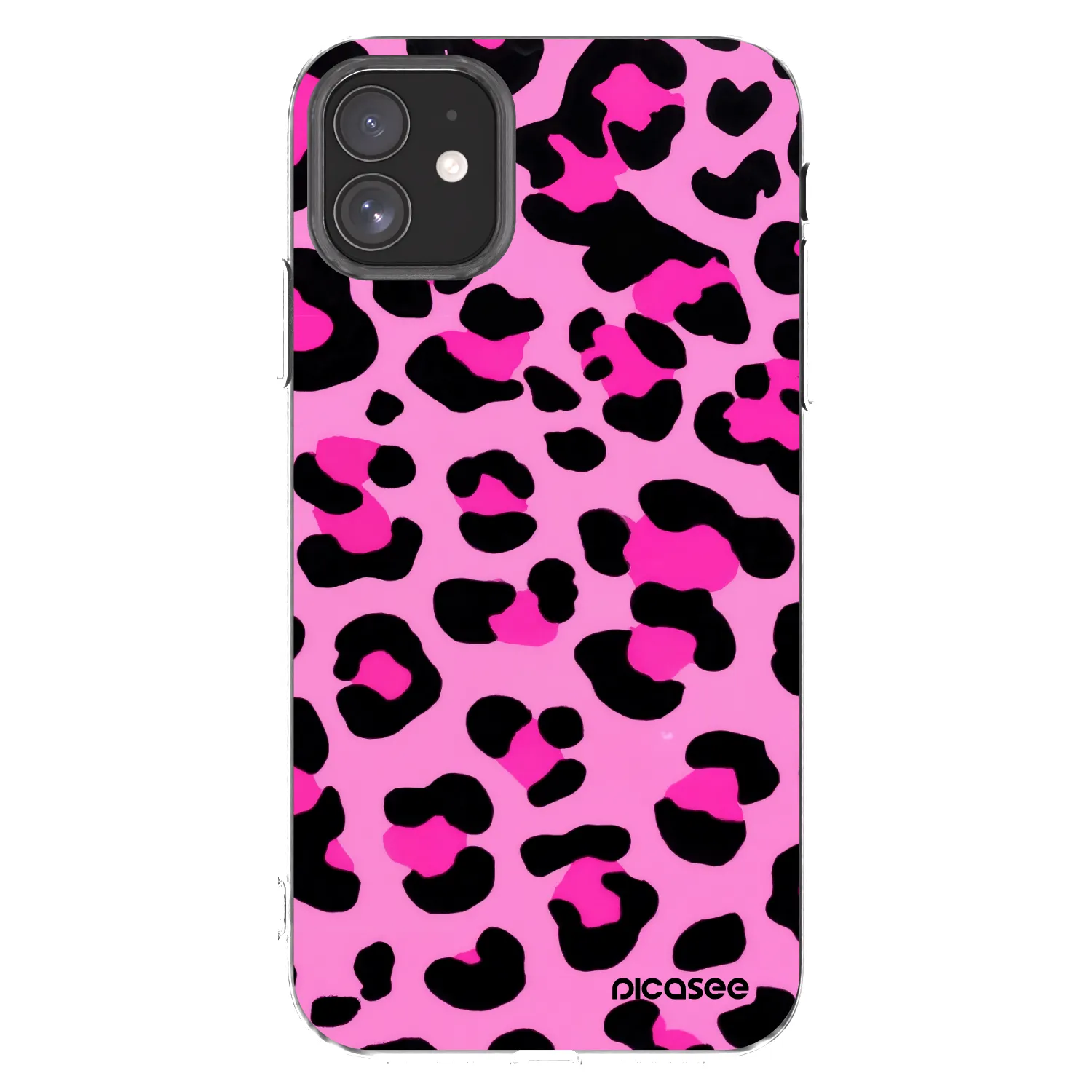 Picasee átlátszó szilikon tok az alábbi mobiltelefonokra Apple iPhone 11 - Pink Tiger