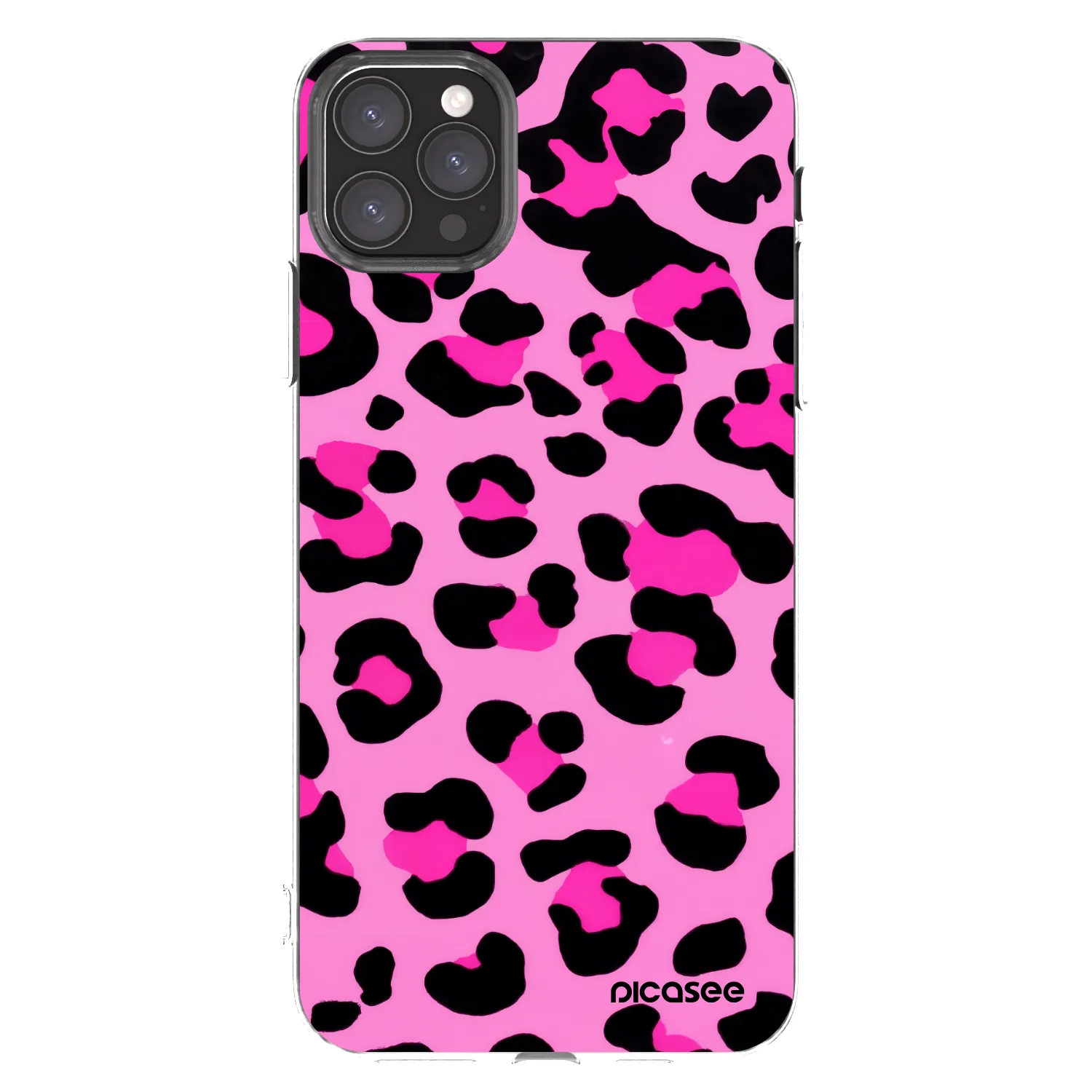Picasee átlátszó szilikon tok az alábbi mobiltelefonokra Apple iPhone 11 Pro Max - Pink Tiger