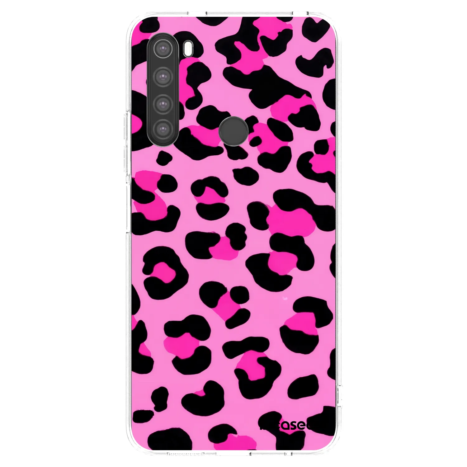 Picasee átlátszó szilikon tok az alábbi mobiltelefonokra Xiaomi Redmi Note 8 - Pink Tiger