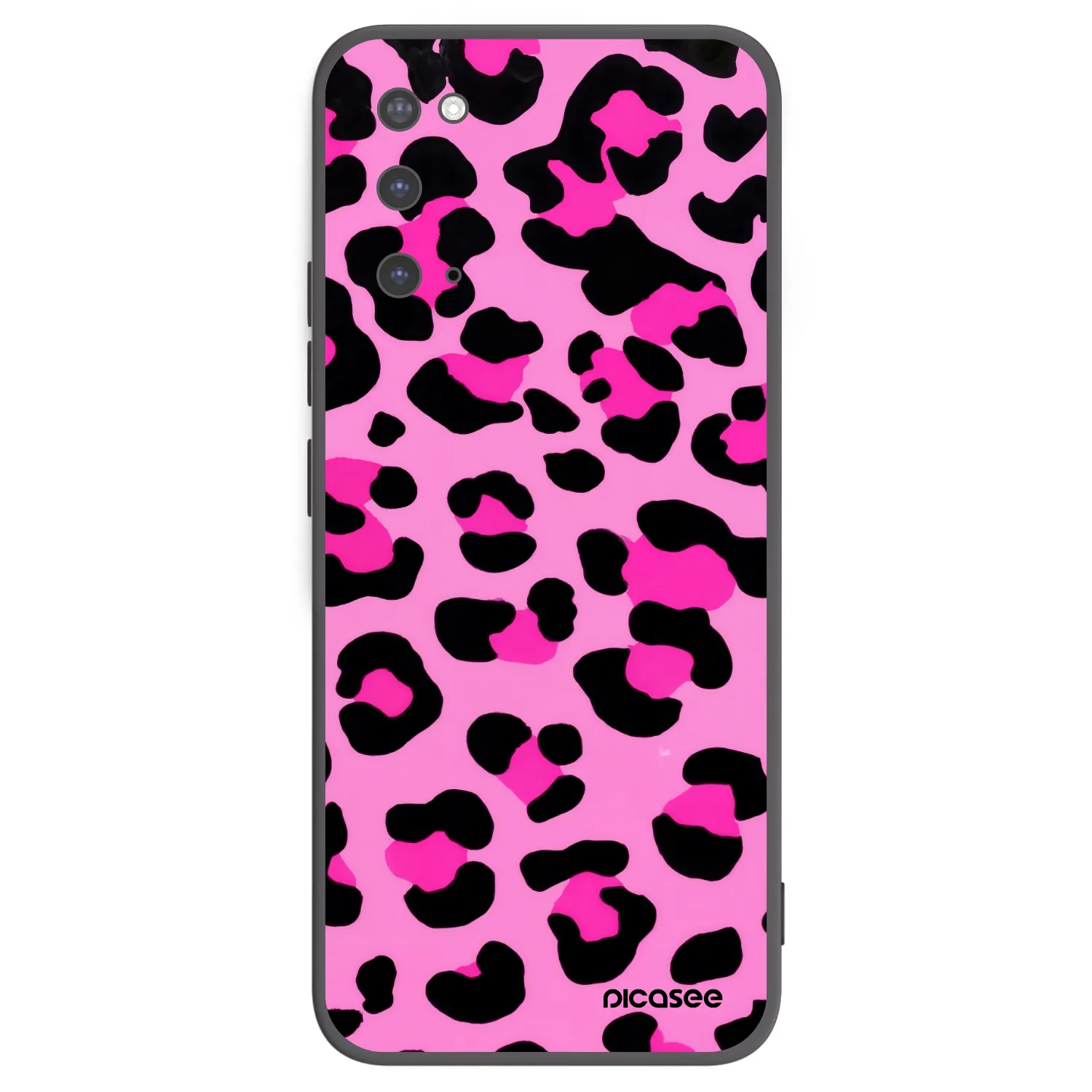 Picasee fekete szilikon tok az alábbi mobiltelefonokra Samsung Galaxy S20 G980F - Pink Tiger