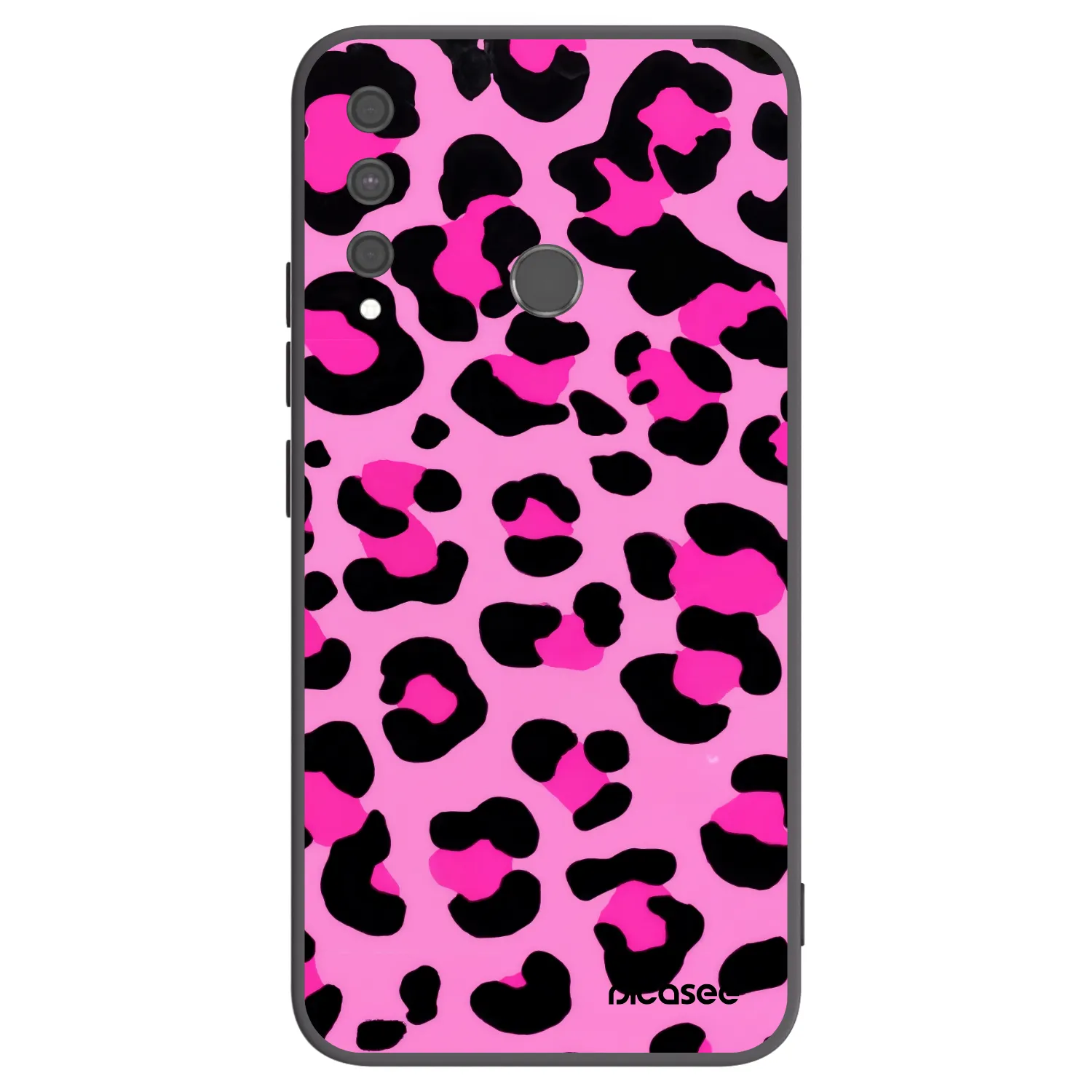 Picasee fekete szilikon tok az alábbi mobiltelefonokra Huawei P40 Lite E - Pink Tiger