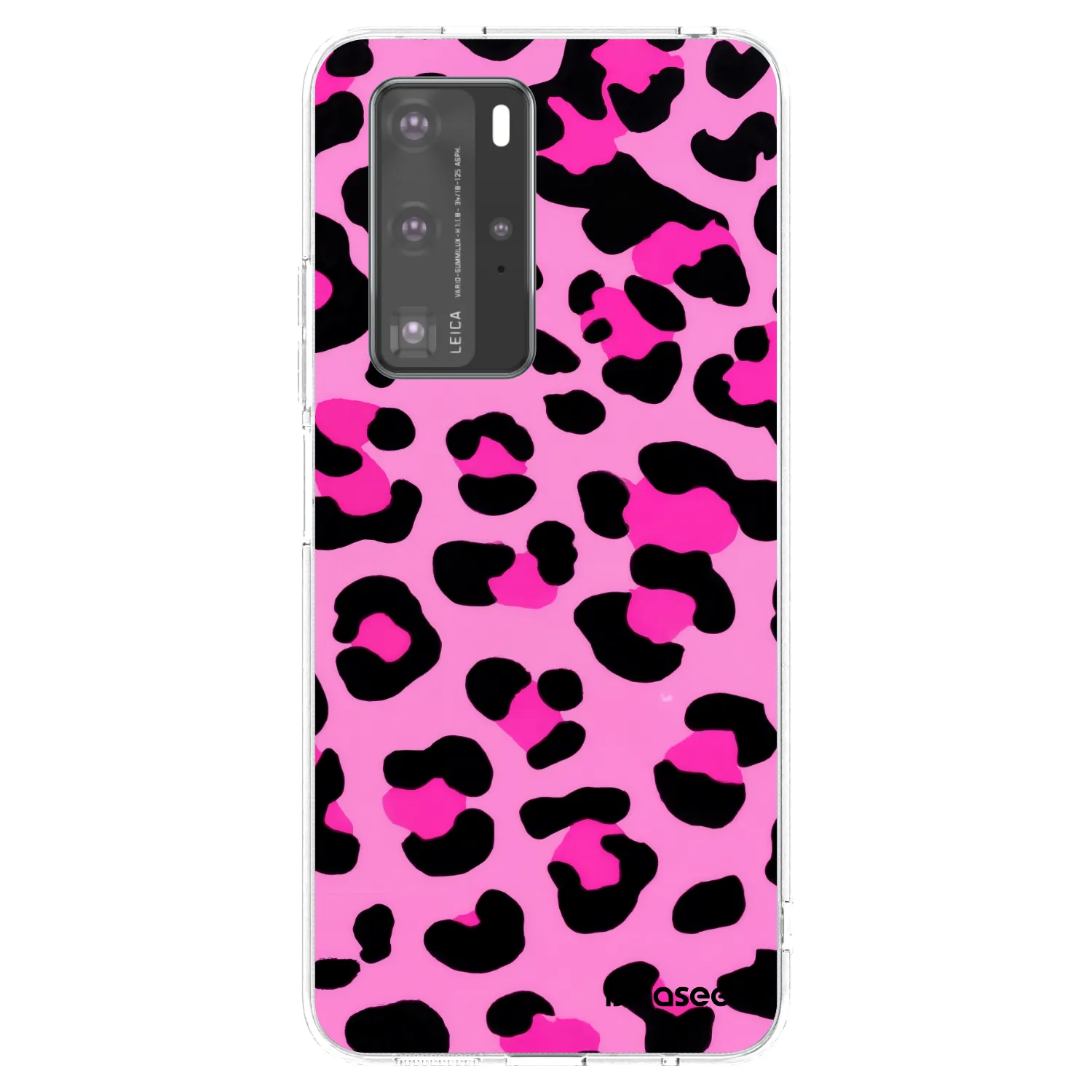 Picasee átlátszó szilikon tok az alábbi mobiltelefonokra Huawei P40 Pro - Pink Tiger