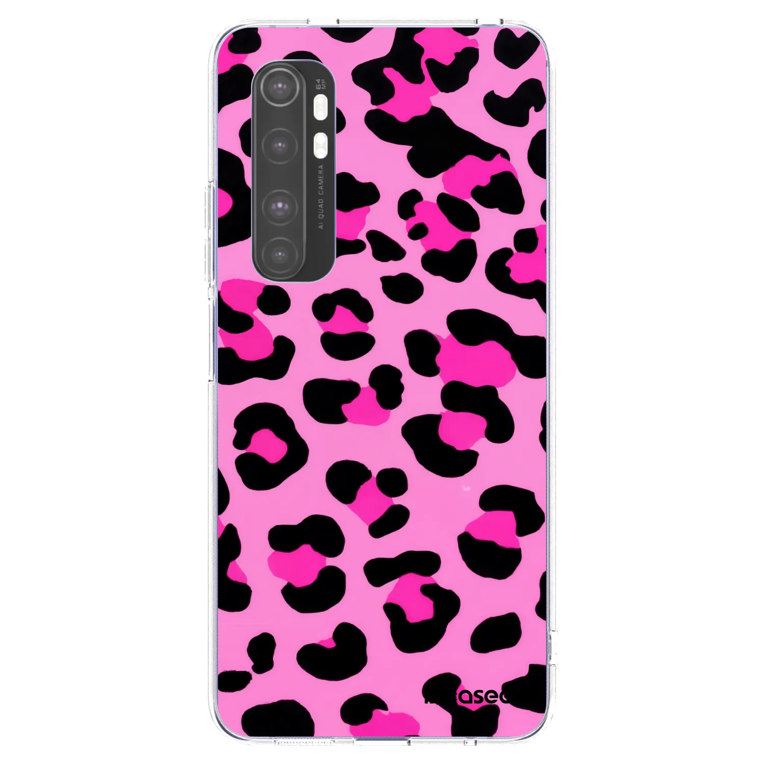 Picasee átlátszó szilikon tok az alábbi mobiltelefonokra Xiaomi Mi Note 10 Lite - Pink Tiger