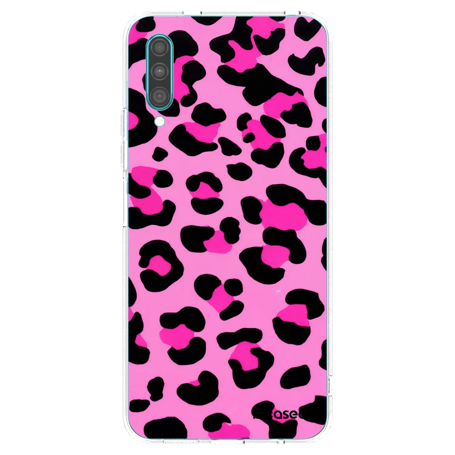 Picasee átlátszó szilikon tok az alábbi mobiltelefonokra Samsung Galaxy A30s A307F - Pink Tiger