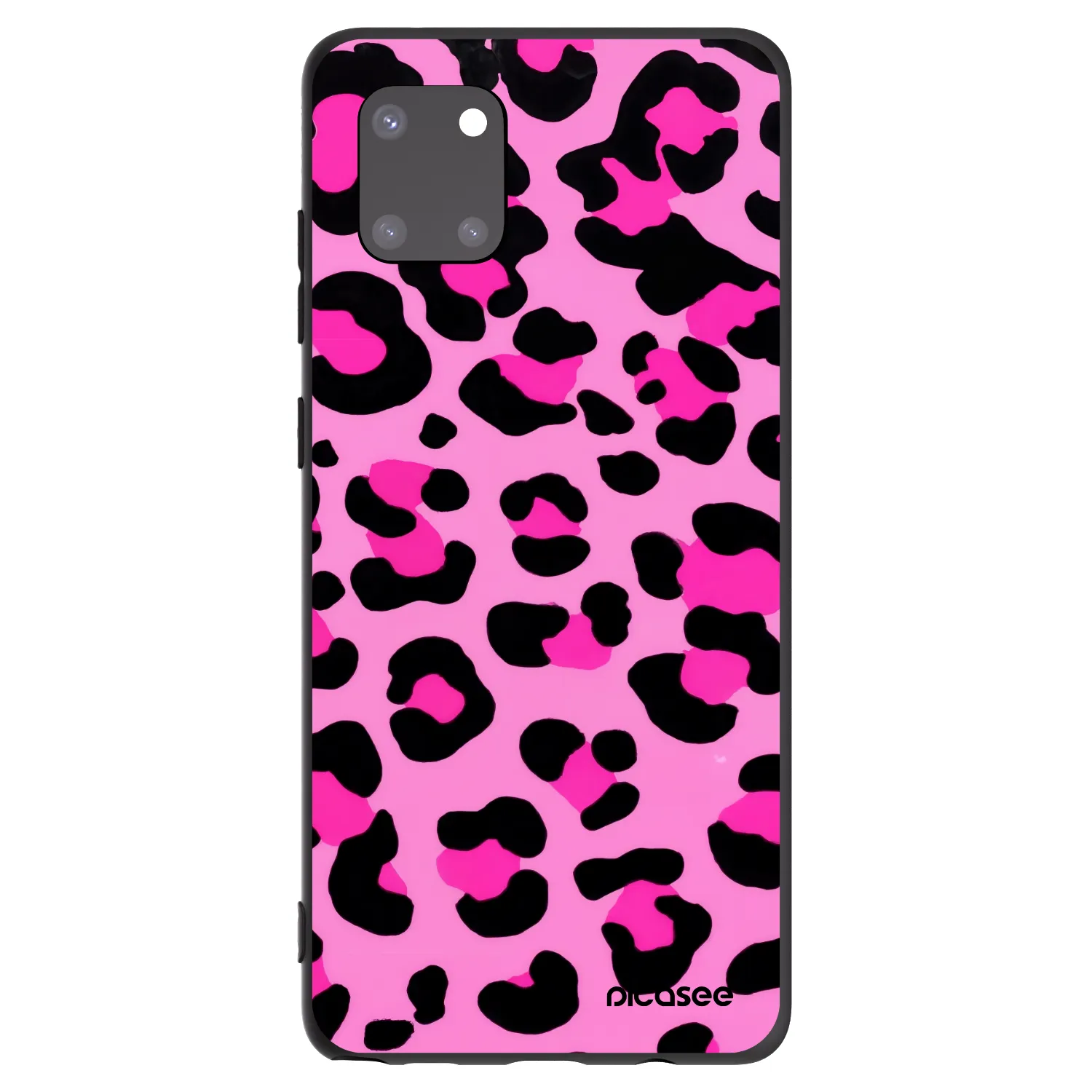 Picasee fekete szilikon tok az alábbi mobiltelefonokra Samsung Galaxy Note 10 Lite N770F - Pink Tiger