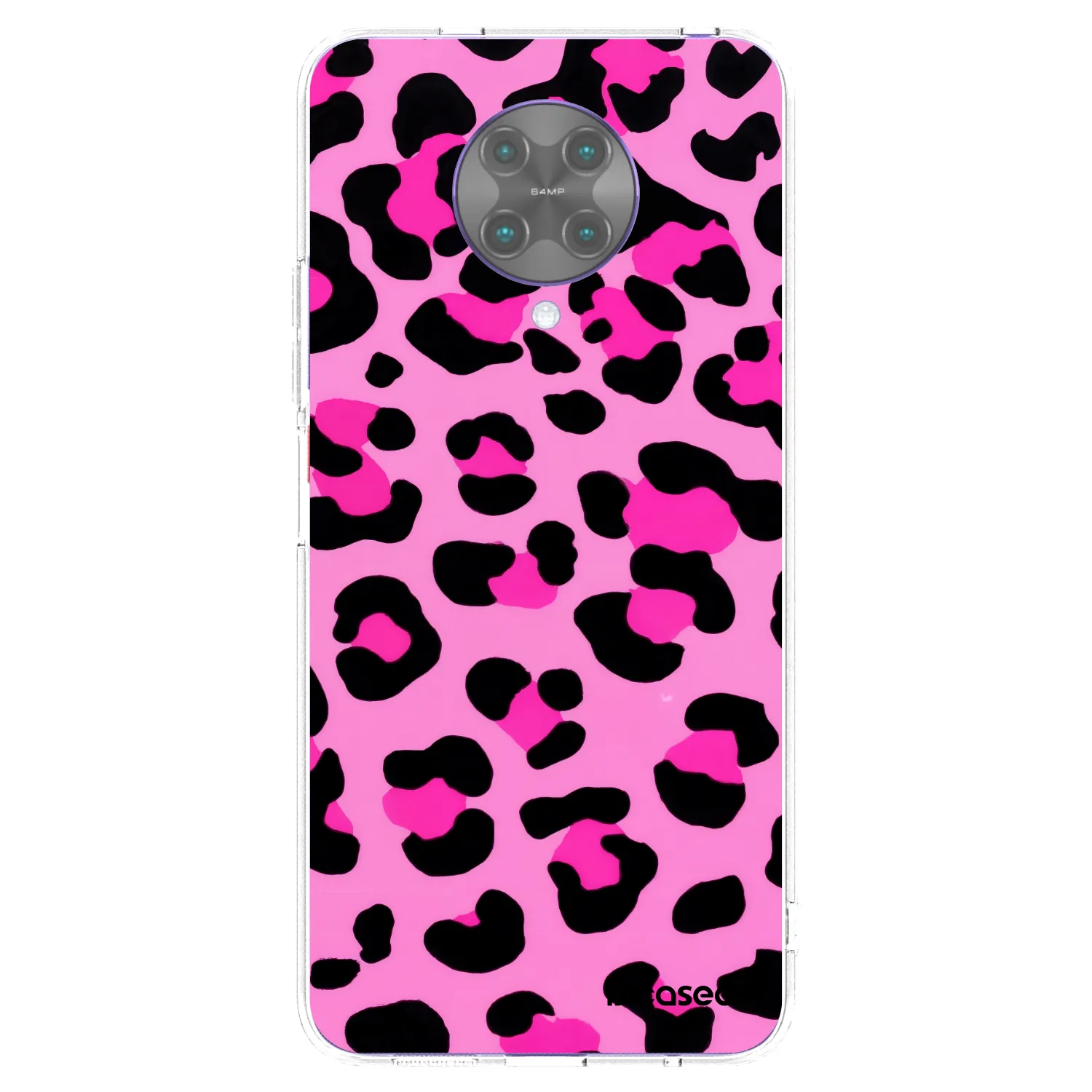 Picasee átlátszó szilikon tok az alábbi mobiltelefonokra Xiaomi Poco F2 Pro - Pink Tiger