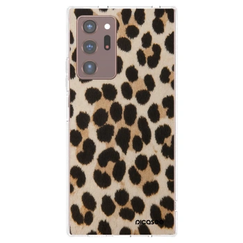 Picasee átlátszó szilikon tok az alábbi mobiltelefonokra Samsung Galaxy Note 20 Ultra - Brown Tiger