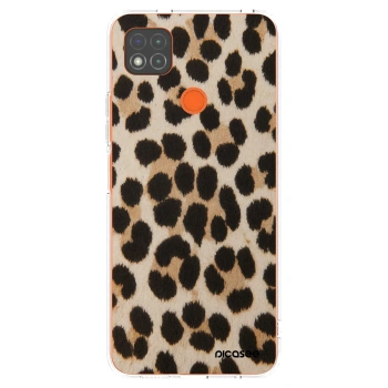 Picasee átlátszó szilikon tok az alábbi mobiltelefonokra Xiaomi Redmi 9C - Brown Tiger