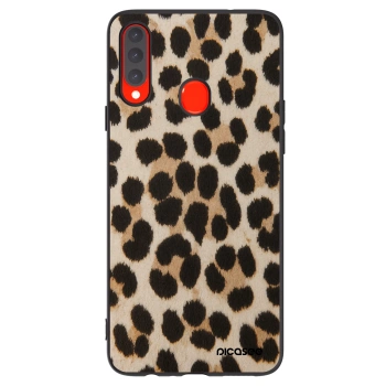 Tok az alábbi mobiltelefonokra Samsung Galaxy A20s - Brown Tiger