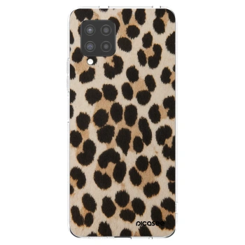 Picasee átlátszó szilikon tok az alábbi mobiltelefonokra Samsung Galaxy A42 A426B - Brown Tiger