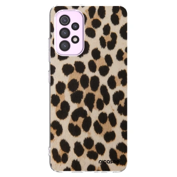 Picasee átlátszó szilikon tok az alábbi mobiltelefonokra Samsung Galaxy A32 5G A326B - Brown Tiger