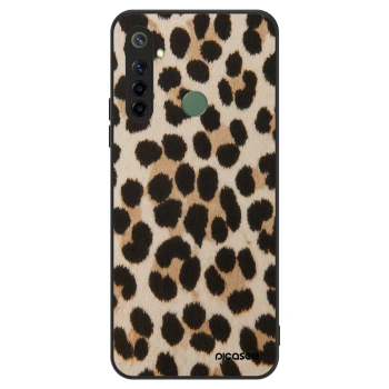 Szilikon tok erre a típusra Realme 6i - Brown Tiger