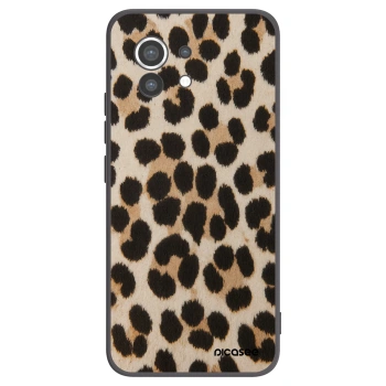 Picasee fekete szilikon tok az alábbi mobiltelefonokra Xiaomi Mi 11 - Brown Tiger