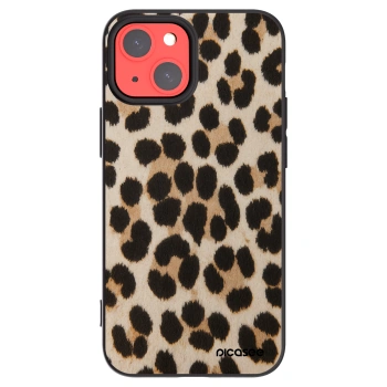Picasee fekete szilikon tok az alábbi mobiltelefonokra Apple iPhone 13 mini - Brown Tiger