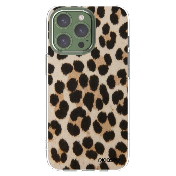 Picasee átlátszó szilikon tok az alábbi mobiltelefonokra Apple iPhone 13 Pro - Brown Tiger