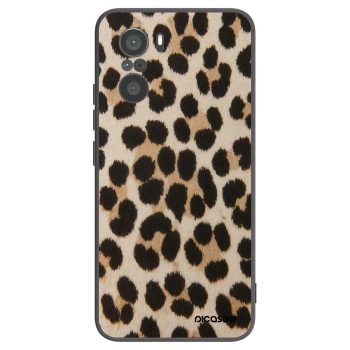 Picasee fekete szilikon tok az alábbi mobiltelefonokra Xiaomi Poco F3 - Brown Tiger