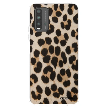 Picasee átlátszó szilikon tok az alábbi mobiltelefonokra Xiaomi Redmi 9T - Brown Tiger