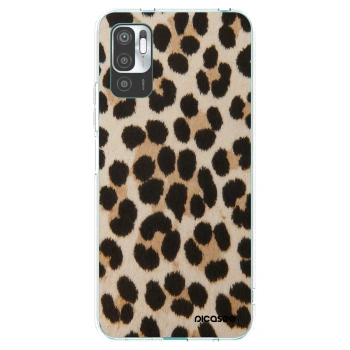 Picasee átlátszó szilikon tok az alábbi mobiltelefonokra Xiaomi Redmi Note 10 5G - Brown Tiger