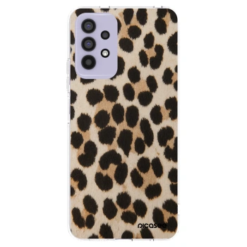 Picasee átlátszó szilikon tok az alábbi mobiltelefonokra Samsung Galaxy A32 4G SM-A325F - Brown Tiger