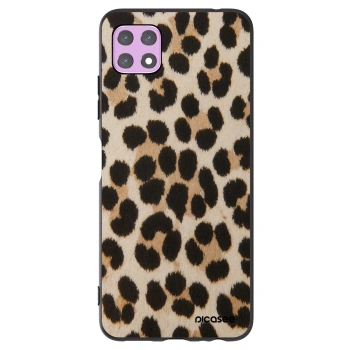 Picasee fekete szilikon tok az alábbi mobiltelefonokra Samsung Galaxy A22 A226B 5G - Brown Tiger