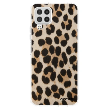 Picasee átlátszó szilikon tok az alábbi mobiltelefonokra Samsung Galaxy A22 A225F 4G - Brown Tiger