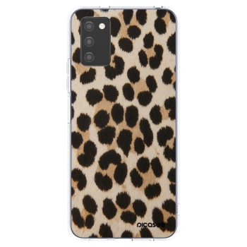 Tok az alábbi mobiltelefonokra Samsung Galaxy A03s A037G - Brown Tiger