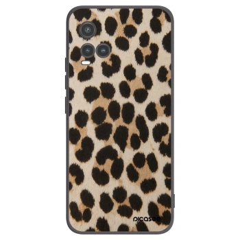 Picasee fekete szilikon tok az alábbi mobiltelefonokra Vivo Y33s - Brown Tiger