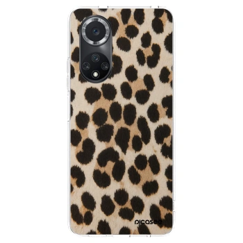 Picasee átlátszó szilikon tok az alábbi mobiltelefonokra Huawei Nova 9 SE - Brown Tiger