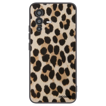 Picasee fekete szilikon tok az alábbi mobiltelefonokra Vivo V23 5G - Brown Tiger