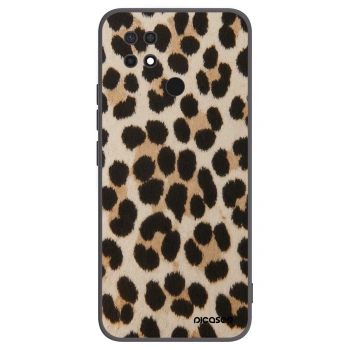 Picasee fekete szilikon tok az alábbi mobiltelefonokra Xiaomi Redmi 10C - Brown Tiger