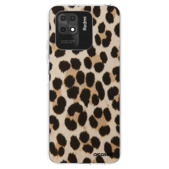 Picasee átlátszó szilikon tok az alábbi mobiltelefonokra Xiaomi Redmi 10C - Brown Tiger