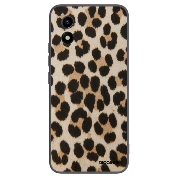 Picasee fekete szilikon tok az alábbi mobiltelefonokra Vivo Y01 - Brown Tiger