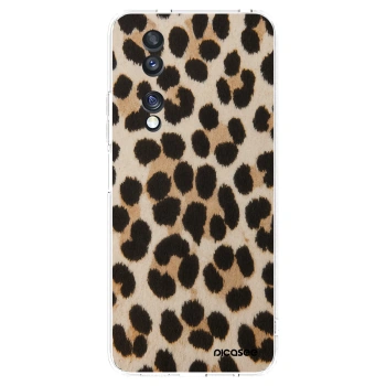 Picasee átlátszó szilikon tok az alábbi mobiltelefonokra Honor 70 - Brown Tiger