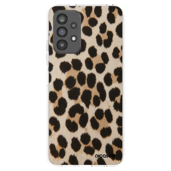 Picasee átlátszó szilikon tok az alábbi mobiltelefonokra Samsung Galaxy A73 5G - Brown Tiger
