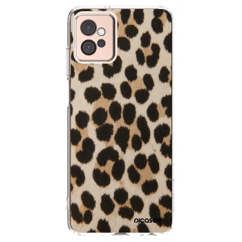 Picasee átlátszó szilikon tok az alábbi mobiltelefonokra Motorola Moto G32 - Brown Tiger