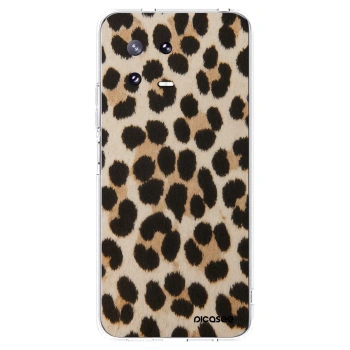 Picasee átlátszó szilikon tok az alábbi mobiltelefonokra Xiaomi 13 Pro - Brown Tiger