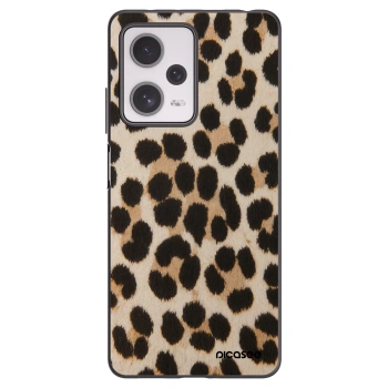 Picasee fekete szilikon tok az alábbi mobiltelefonokra Xiaomi Redmi Note 12 Pro+ 5G - Brown Tiger