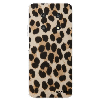 Picasee átlátszó szilikon tok az alábbi mobiltelefonokra Honor Magic4 Lite 5G - Brown Tiger